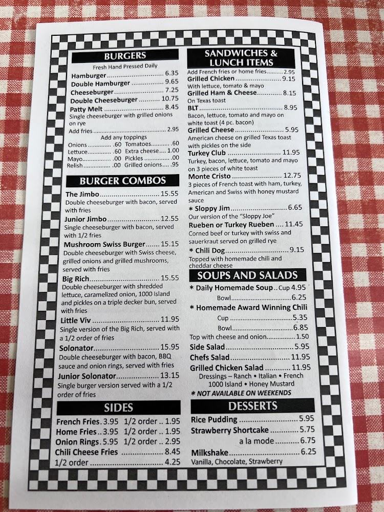 Jims Open Kitchen Menu image 3