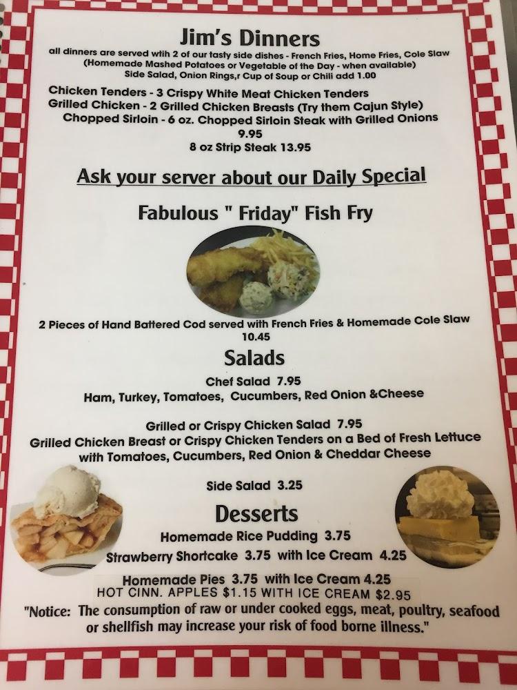 Jims Open Kitchen Menu image 4